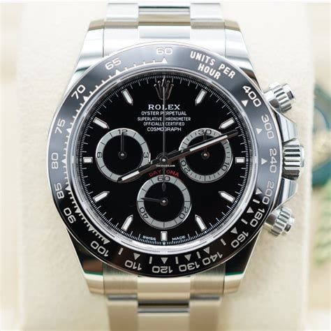 2023 rolex daytona black dial